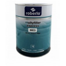 Грунт акриловый автомобильный ROBERLO MULTYFILLER ME3 темно-серый 4 л (без отвердителя)