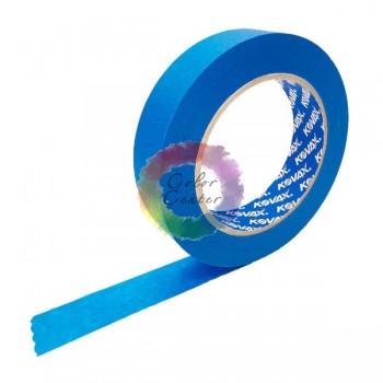 Скотч малярний KOVAX 24 мм х 50м PREMIUM MASKING TAP (Синій)