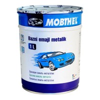 Эмаль для авто металлик 128 Искра Mobihel 1 л
