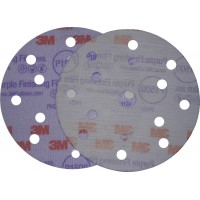 3M 51099 Супертонкий Абразивний Полірувальний Диск Hookit 260L, діам. 150 мм, P800, конфіг. LD861A
