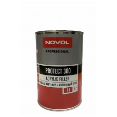 Акриловый грунт Novol PROTECT 300 4+1, серый 1 л (без отвердителя)