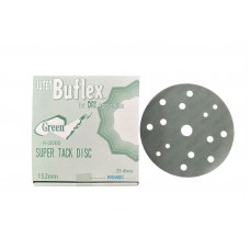 Шліфувальні круги Super Buflex DRY на липучці 152 мм K2000 зелена 15 отв.