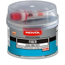 Шпатлівка автомобільна зі скловолокном Novol FIBER 0,2 кг